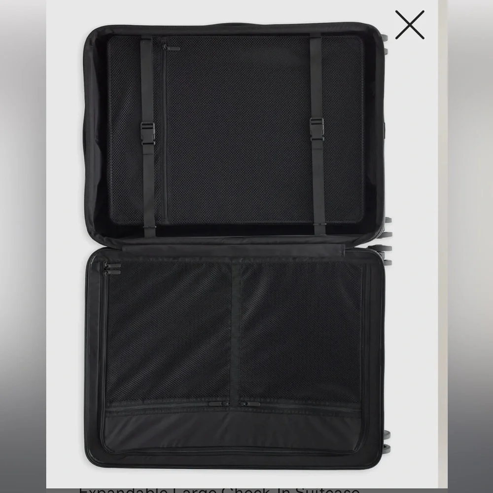 QUINCE  Expandable Large Check-In Suitcase - Picture 8 of 16